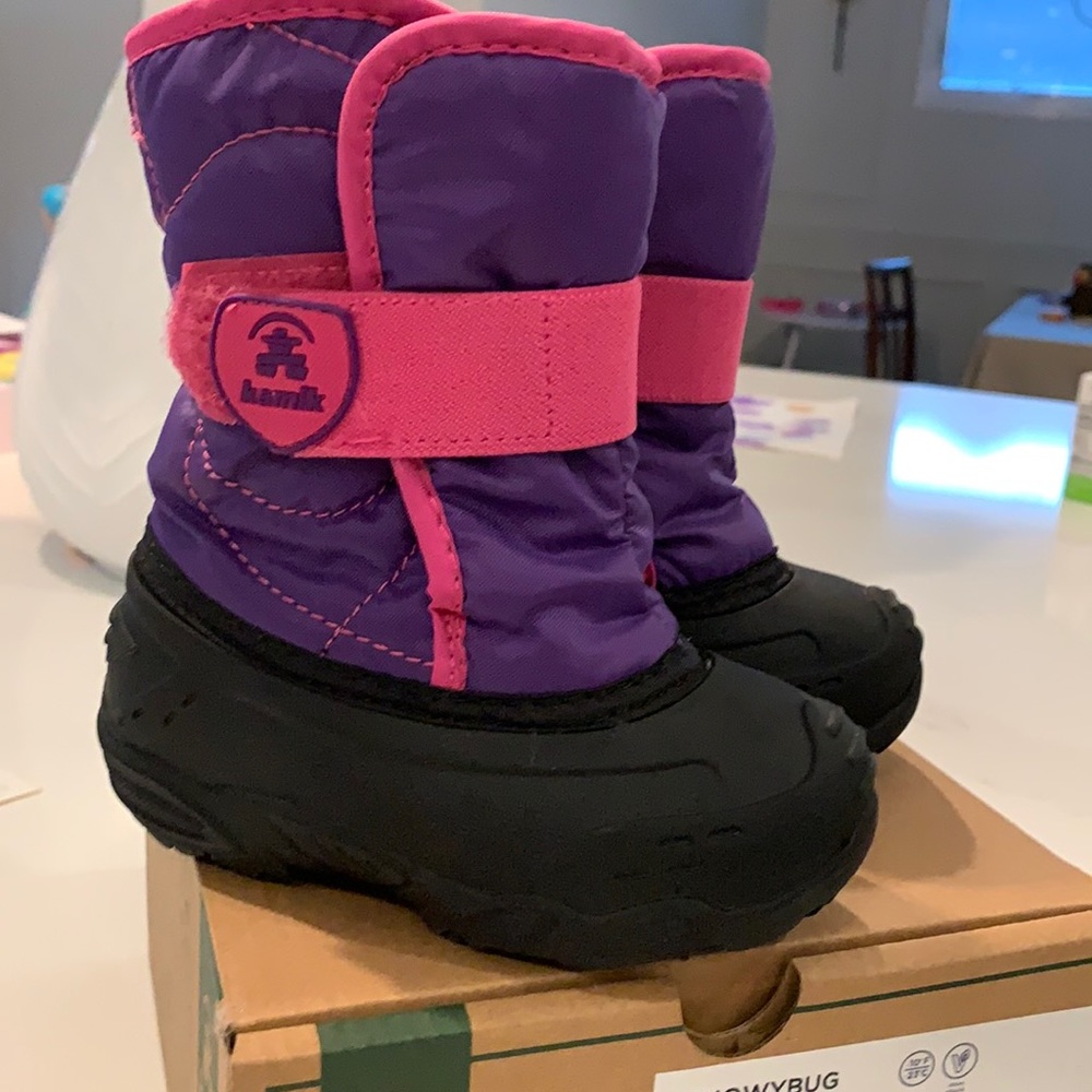 Kamik toddler snow boots